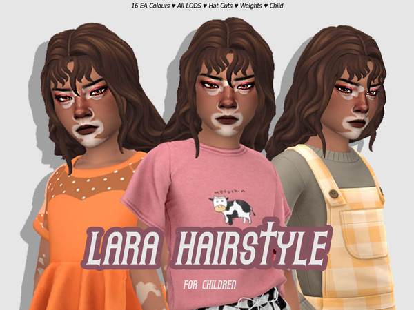 The Sims Resource | Lara Hairstyle (Children)