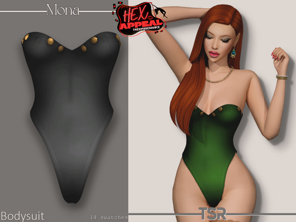 Sims 4 — HexAppeal_Bodysuit by Mona — -New mesh-