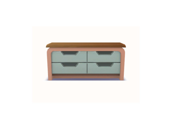 Sims 4 — Avonlea Dresser by greyzonesims — This dresser is part of the GreyZone Sims Avonlea collection, a feminine, chic