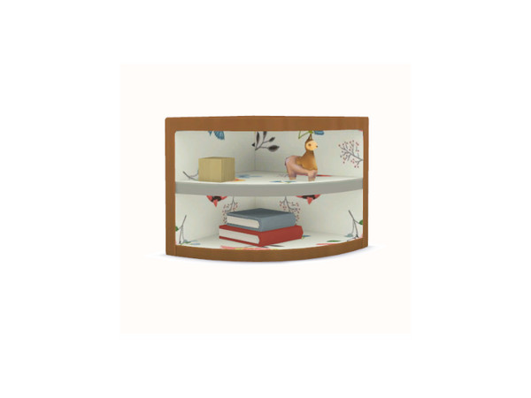 Sims 4 — Avonlea Corner Table by greyzonesims — This corner table is part of the GreyZone Sims Avonlea collection, a