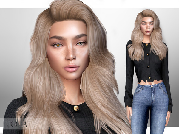 Sims 4 — Anya Erwin by Jolea — If you want the Sim to look the same as in the pictures you need to download all the CC