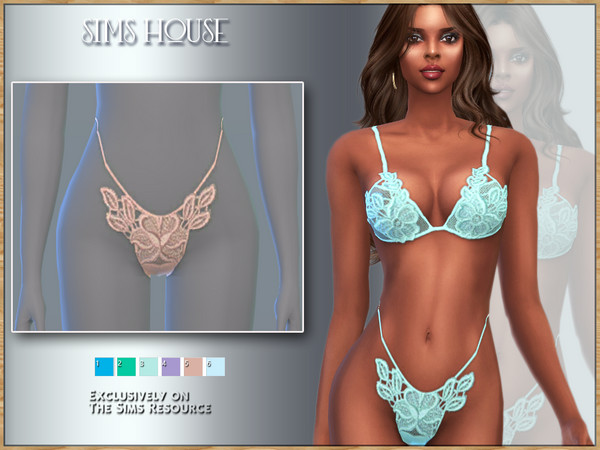 Sims 4 — LACE PANTIES by Sims_House — LACE PANTIES