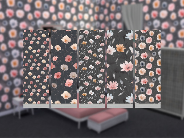 Sims 4 — Grey Garden by Sinegosa — The "Grey Garden" collection is the epitome of sophisticated elegance and