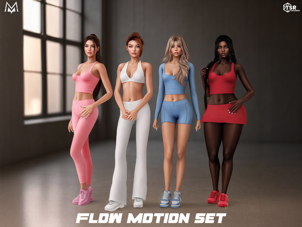 Sims 4 — MERMALADE MC627.package by Mermalade — Flow Set