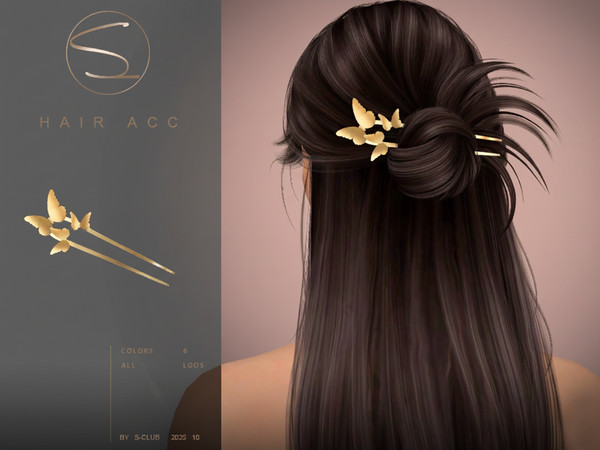 Sims 4 — S-Club_011025_HairACC by S-Club — Hair accessories, hope you like, thank you.