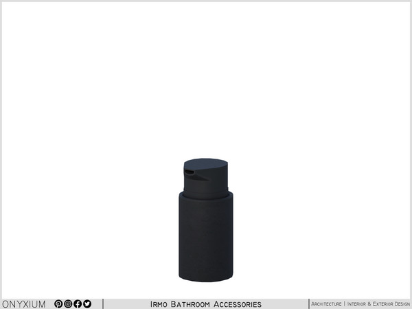 Sims 4 — Irmo Soap Dispenser by Onyxium — Onyxium@TSR Design Workshop Bathroom Collection - Belong To The 2025 Year