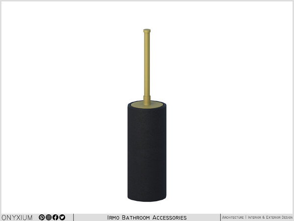 Sims 4 — Irmo Toilet Brush by Onyxium — Onyxium@TSR Design Workshop Bathroom Collection - Belong To The 2025 Year