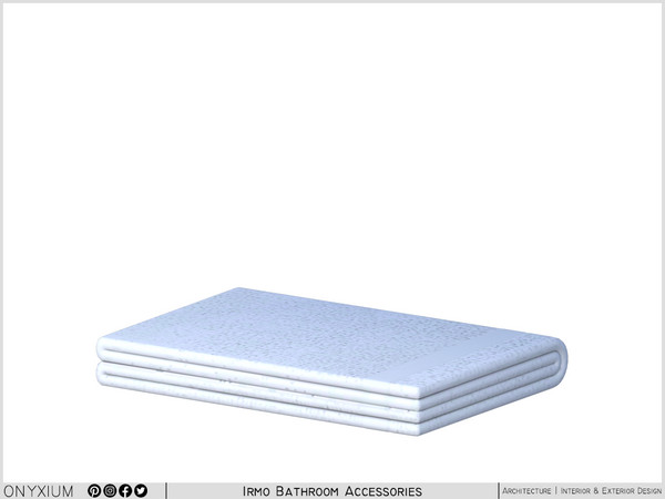 Sims 4 — Irmo Towel by Onyxium — Onyxium@TSR Design Workshop Bathroom Collection - Belong To The 2025 Year