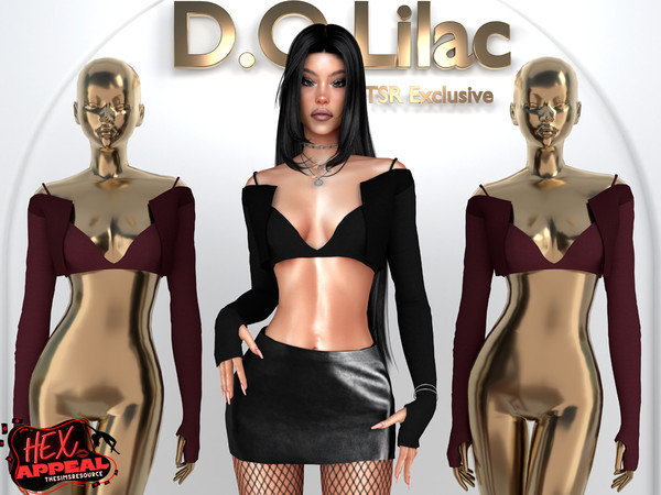 Sims 4 — Bolero Top DO2016 by DOLilac — Custom thumbnail