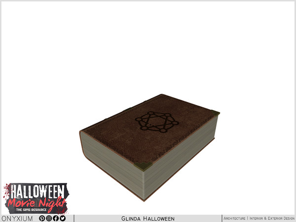 Sims 3 — Glinda Spell Book by Onyxium — Onyxium@TSR Design Workshop Halloween Collection - Belong To The 2025 Year