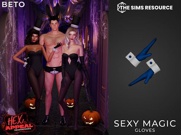 Sims 4 — Sexy Magic (Gloves) by Beto_ae0 — Elegant and sexy gloves, for men and women