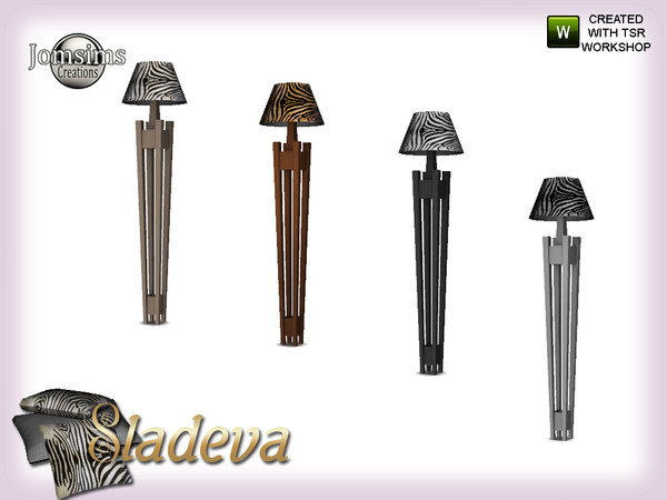 Sims 4 — sladeva bedroom floor lamp by jomsims — sladeva bedroom floor lamp