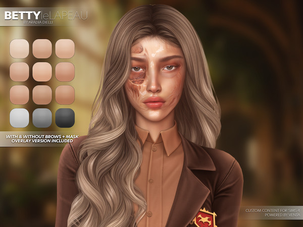Sims 4 — leLAPEAU - Betty Skin by VentaStudio — Betty Skin