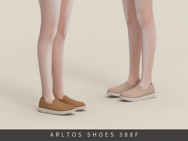 Sims 4 — Platform Sneakers Female by Arltos — 10 colors.