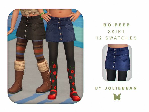 Sims 4 — Bo Peep Skirt by Joliebean — - BGC