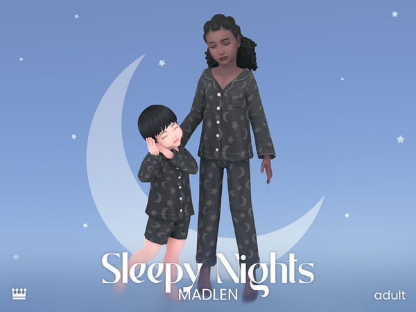 Sims 4 — [Madlen] Sleepy Nights Pajama 2 (Infant).package by Madlen — Ready for a night of sweet dreams? Sleepy Nights