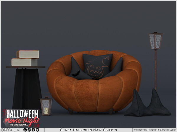 Sims 3 — Glinda Halloween Main Objects by Onyxium — Onyxium@TSR Design Workshop Halloween Collection - Belong To The 2025