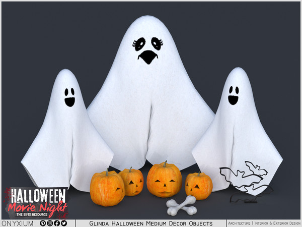 Sims 3 — Glinda Halloween Medium Decor Objects by Onyxium — Onyxium@TSR Design Workshop Halloween Collection - Belong To