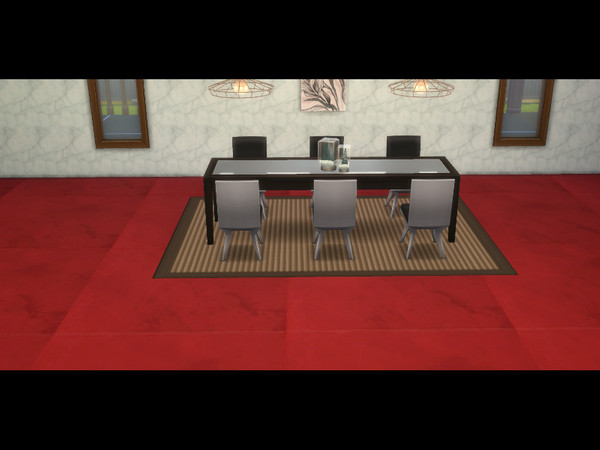 Sims 4 — Burnished cement floorgrayCK by CarineKitana — That first floor of the house, you never forget it.