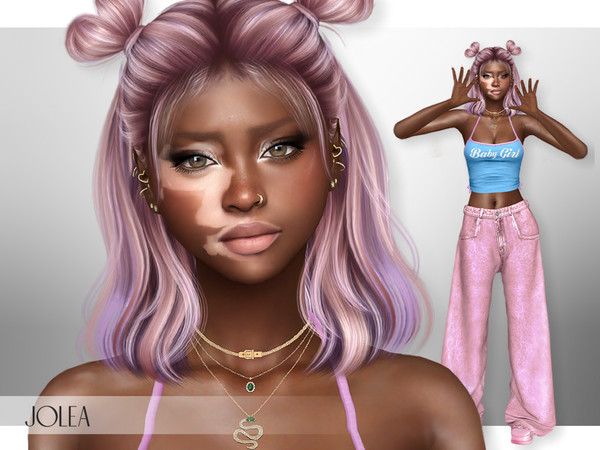 Sims 4 — Bria Jordan by Jolea — If you want the Sim to look the same as in the pictures you need to download all the CC