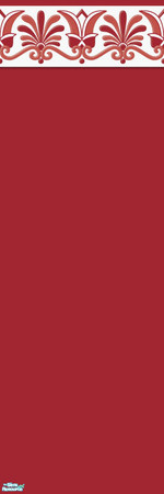 Sims 2 — Studio K Paragon - Maroon by StudioKhagerks — Studio K Signature colors with a nice top border. Category: Paint.