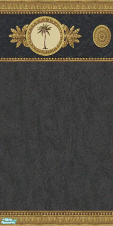 Sims 2 — Fancy Palms Wall Set - Wall 4 by filizk — These extravagant wallpapers are for those sims who wouldn\'t settle