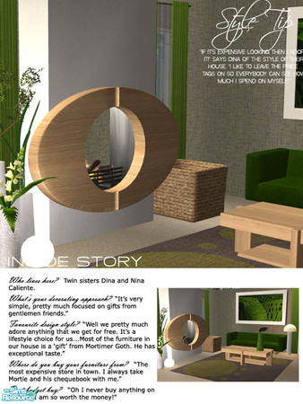 Sims 2 — Broad Leaf Living/Dining - Nanshi Mango-garance-cheminee-rec by Nanshi — 