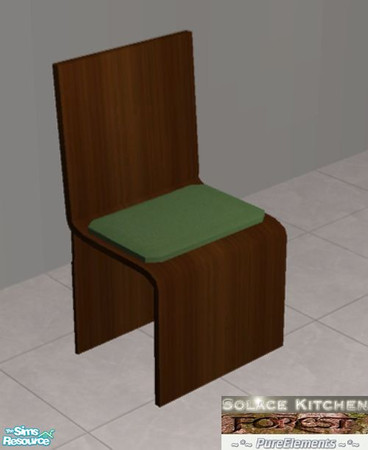 Sims 2 — SK Forest - Chair by SaeraMaples — Recolor set for the solace kitchen.
