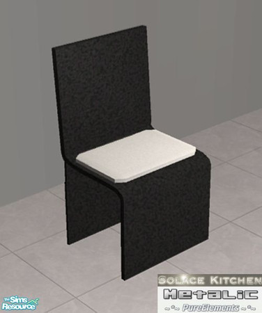 Sims 2 — SK Metalic - Chair by SaeraMaples — Recolor set for the solace kitchen.
