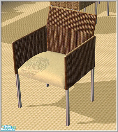 Sims 2 — modern asia dining - B43 Asia Wicker Chair Dark Recol3 by Birgit43 — 
