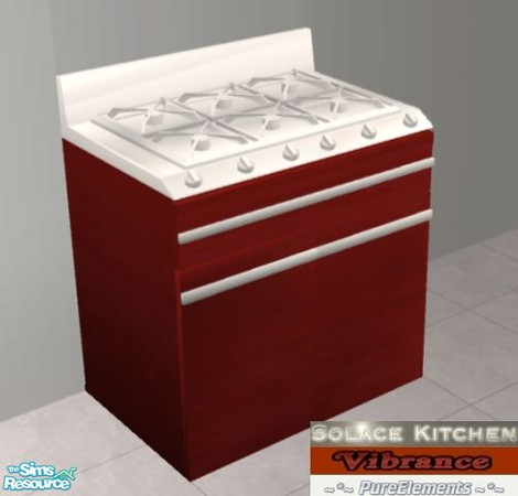 Sims 2 — SK Vibrance - Cooktop by SaeraMaples — Recolor set for the solace kitchen.