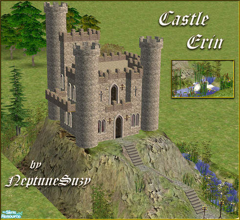 Sims 2 — NSC Castle Erin by Neptunesuzy — Your Medieval Simmies will love life at Castle Erin! Enjoy! 