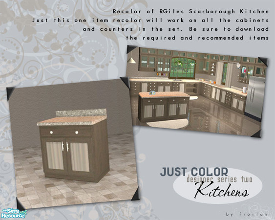 Sims 2 — Just Color Series Two - Kitchen - Counters, Millstone by froilan — Part of the Just Color Series Two Kitchen