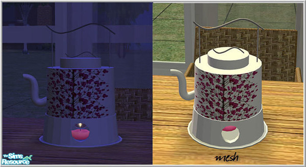 Sims 2 — modern asia dining - B43 Teaset Mesh by Birgit43 — 