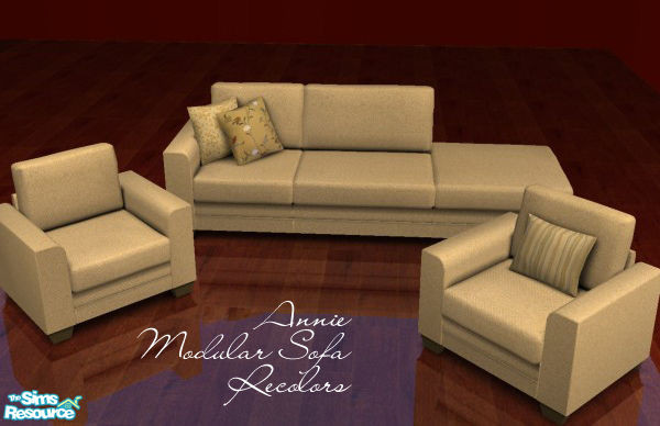Modthesims2 Couch The Sims Resource | Annie Modular Sofa Recolors