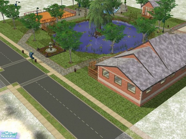 Sims 2 — Ye Olde Fishin\' Hole by swmeek —  Ye Olde Fishin\' Hole requires the latest patch for Pets namely the one that