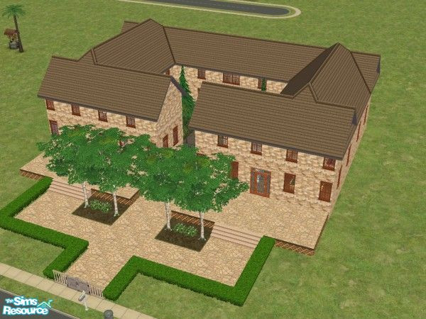 Sims 2 — Wellington Hall by janellevq — A modern dorm for those stylish sims. Complete with a workout room, 6 fully