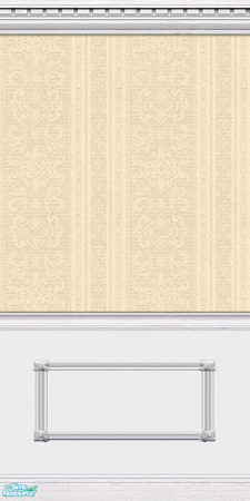 Sims 2 — Silken Elegance Walls - Yellow - 10 by elektra274 — 10 of 10 coordinated wallpapers. Matching floors are also