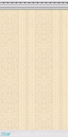 Sims 2 — Silken Elegance Walls - Yellow - 09 by elektra274 — 9 of 10 coordinated wallpapers. Matching floors are also