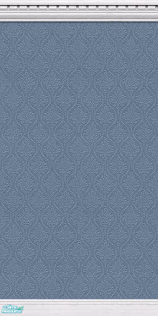 Sims 2 — Silken Elegance Walls - Blue - 09 by elektra274 — 9 of 12 coordinated wallpapers. Matching floors are also