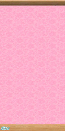 Sims 2 — Glypta Walls - Pink Glypta by jeni — A slightly textured painted wall.