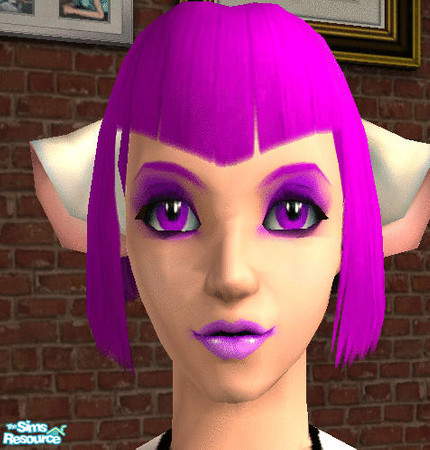Sims 2 — Neon Violet SHADOW ~Sergeykins332 by Sergeykins332 — Neon Violet Eyeshadow; Matches well with Neon Hair, Neon