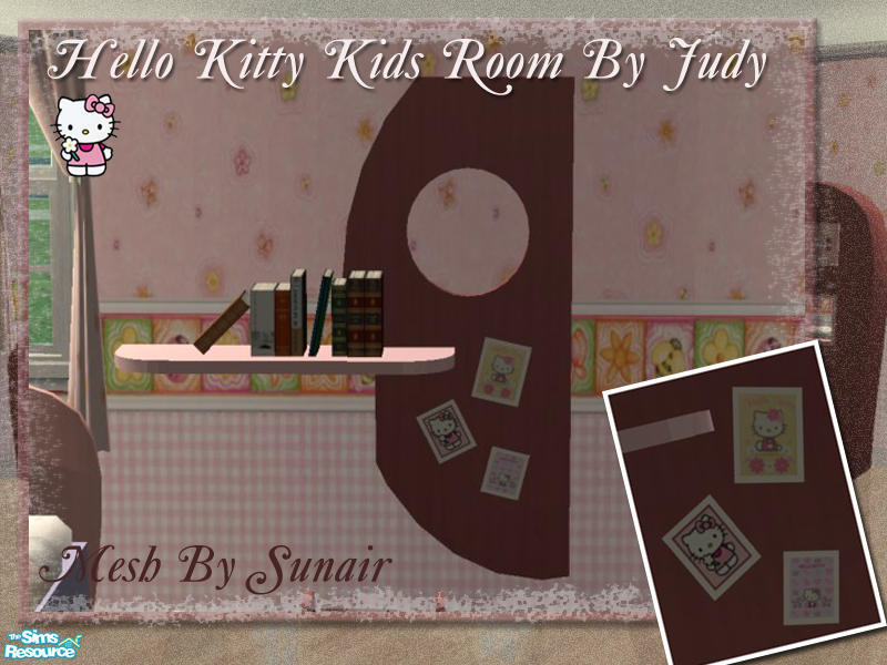 Judyhugsnoopy S Judy Hello Kitty Kids Room Bookshelf