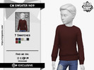 Sims 4 — CM SWEATER N09 by David_Mtv2 — For child only;