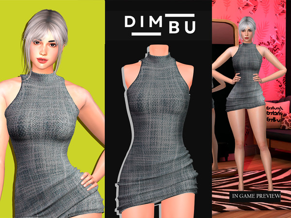 Sims 4 — Tatiana short dress-DIMBU by Dimbu_Sims4 — ALL LODS