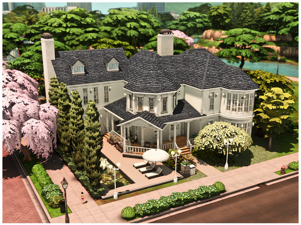Sims 4 — MM. Family House 40 by Merin_Martini — My Sims 4 lots some are inspired from random pictures that I found on the
