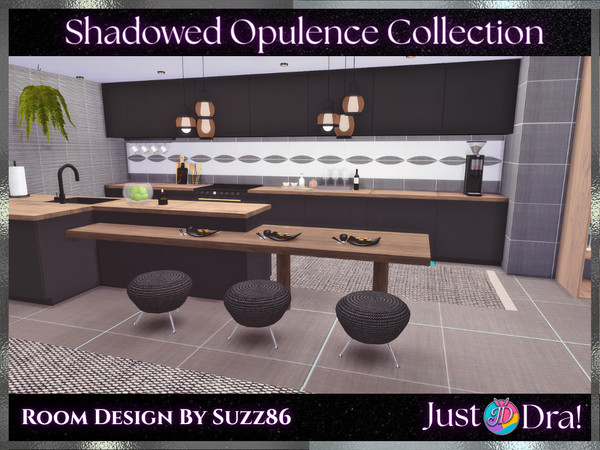 Sims 4 — Shadowed Opulence Collection by Draven298 — The Shadowed Opulence Collection delivers a luxurious blend of