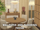 Sims 4 — Pierisim SUSAN diningroom - wallpaper and flooring by Pierisim — Susan's diningroom also comes with a wallpaper