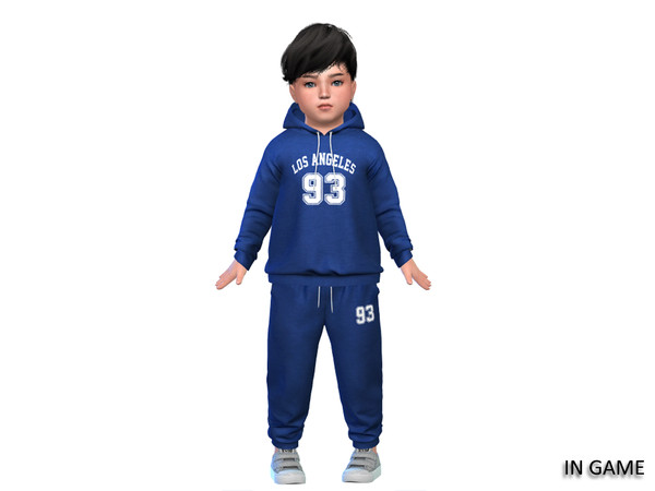 Sims 4 — (Wisteria) Axel_Hoodie for toddlers.package by WisteriaSims — for toddlers - boys 12 swatches