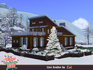 Sims 4 — Live Festive by evi — A two bedroom house furnished and decorated with festive spirit.